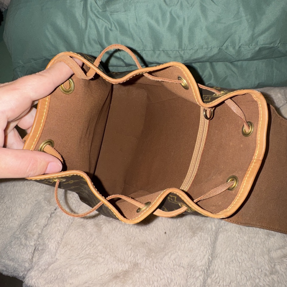 Louis Vuitton Monogram Brown Tan Backpack - Picture 5 of 8